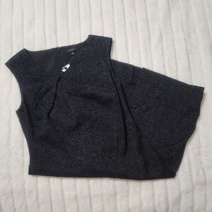 Ann Taylor Tweed Sheath Dress Size 4 Career Workwear Office Business Sleeveless